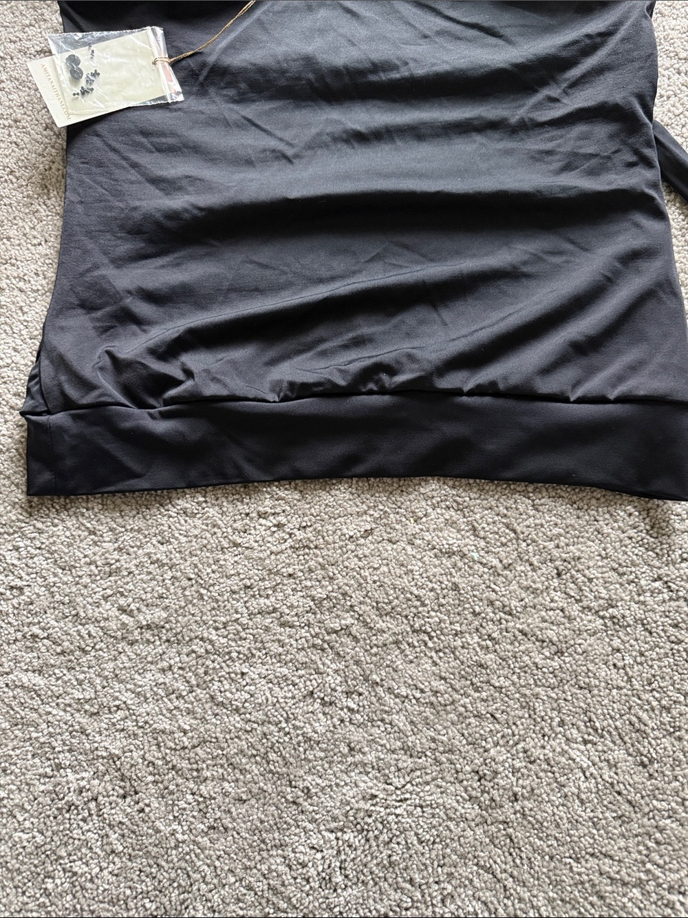 Boston Proper Black Swim Top and bikini bottom with Brand Tags - Picture 7 of 7